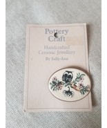 Pottery Craft, Ceramic Owl &amp; Spider Brooch made by Sally-Ann - $27.83 CAD