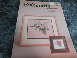 Poinsettia from Original Watercolors by Janet Powers cross stitch - $2.99
