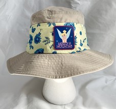 Disney Tinkerbell Tink&#39;s Garden Floppy Bucket Hat Womens Cotton Canvas OSFM - £23.70 GBP