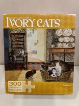New Lesley Anne Ivory&#39;s / Ivory Cats 300 Oversized Piece Puzzle Bath Time - £18.33 GBP