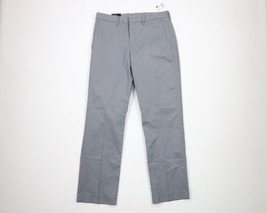 New Express Mens Size 30x30 Modern Fit Producer Chinos Chino Pants Gray Cotton - £46.68 GBP