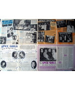 SPICE GIRLS ~ Fourteen (14) Color and B&amp;W ARTICLES from 1998-1999 ~ Clip... - £10.15 GBP