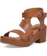 Miz Mooz Gill Sz EU 37 M (US 6.5-7) Women Leather Strappy Platform Sanda... - $2,813.04 MXN