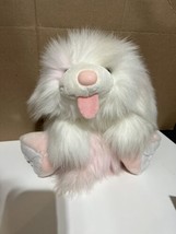 17” Old English Sheep Dog Plush pet White 1988 Heritage Collection Googles tag - £27.92 GBP