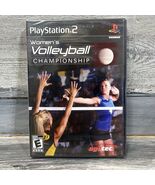 Women’s Volleyball Championship (PS2) Sony PlayStation 2 (2008) New Unop... - $294.47 MXN