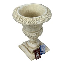 Greek-Style Plaster Candle Holder Cup – Decorative Sculpture 5.9&quot; - $920.34 MXN