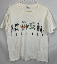 Vintage Forenza T Shirt Surf Nature Single Stitch Tee Men’s Small USA 80s 90s - £23.56 GBP