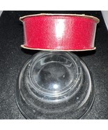 Offray Ribbon Maroon Gross Grain 7/8&quot; X 18 Ft - $95.03 MXN