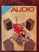 Rare AUDIO Hi Fi Magazine July 1972 QUADRAPHONIC Progress Report - £12.98 GBP