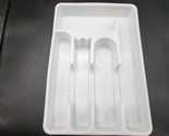 Rubbermaid 2919 Silverware/Utensil Drawer Organizer 14” X 9.5” White - 5... - $10.00