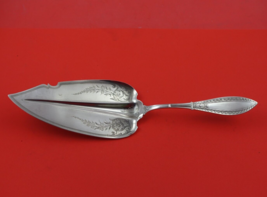 Indian by Whiting Sterling Silver Fish Server Bright-Cut 12 1/8&quot; Heirloom - $286.11