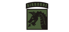 4&quot; army xvii airborne 18th airborne subdued bumper sticker decal usa made - £21.17 GBP