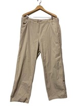 Charter Club Pants Womens Size 18W Allison Fit Full Length Khaki Pants - £14.00 GBP