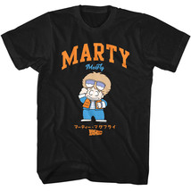 Back to The Future Marty McFly Cartoon Men&#39;s T Shirt Shades Time Watch - £19.75 GBP+