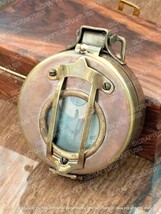 Antique WWII Military Brass Compass Collectible Men&#39;s gift | Prismatic C... - £24.18 GBP