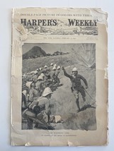New York Harper&#39;s Weekly Original 1900 Vintage Newspaper - £19.64 GBP
