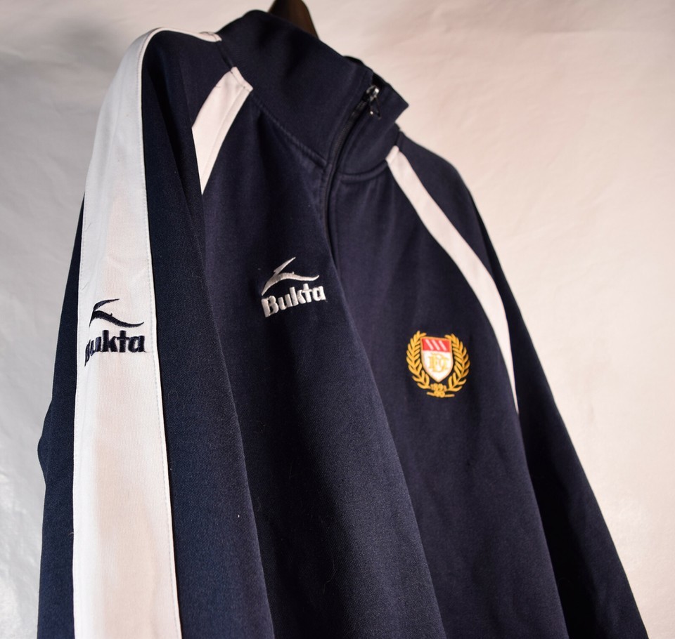 Bukta Mens Track Jacket Blue 2XL Item image 3