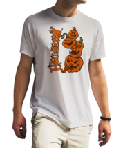 Happy Halloween Unisex White T-Shirt - £17.97 GBP