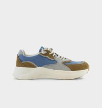 Woz Men's Mark Casual Lace Up Sneaker, Blue, Size 9 - $59.35