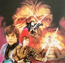 1996 Star Wars Art Print Dave Dorman YJK Jedi Under Siege Skywalker Zekk DWLL3C - £23.16 GBP