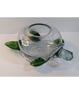 Hand Blown Glass Sea Turtle Vase/ Terrarium/ Fishbowl - $54.16 CAD