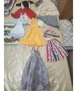 Nancy Ann Doll Dresses Pant Sat Head Scarves, Lot of 10 Pcs Vintage - €22,03 EUR