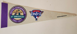 2011 Diamondbacks 10th Anniversary World Series All Star FanFest Mini Pennant - $5.99