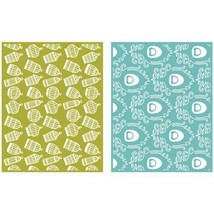 QuicKutz Lifestyle Crafts Birds of a Feather 2-Pack Embossing Folder for... - $15.82