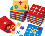 Tic Tac Toe Mini Board Game Toy For Kids And Family,Birthday Party Favor... - $23.99