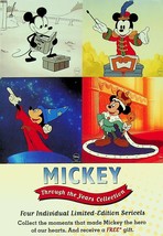 Walt Disney Studios Art Classics Promotion Card - Mickey Mouse Through t... - £3.20 GBP