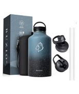 Large Insulated Water Bottle 64 Oz Wall Vacuum Stainless Steel Leak Proo... - $29.69