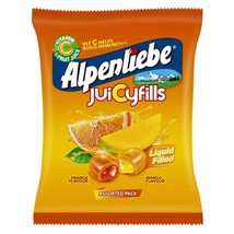 Alpenliebe Juicyfills, Orange &amp; Mango Flavour, Assorted Candy Pouch, 342... - £13.18 GBP