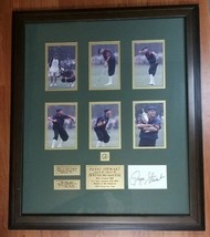 Payne Stewart Signeg Framed Collage  Large PGA Golf - £373.69 GBP