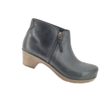 Dansko Max Black Leather Ankle Boot Comfort Zip Women&#39;s Size EU 42 / US ... - £48.22 GBP