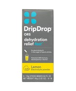 DripDrop ORS Electrolyte Hydration Powder Sticks, Lemon, 10g Sticks, 8 C... - $258.52 MXN