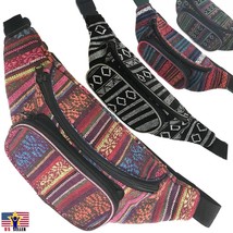 Aztec Fanny Pack Waist Belt Bag Hip Boho Bohemian Indian Tribal Pouch Coachella - £7.89 GBP