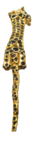 Vintage Articulated Gold-tone Leopard/Tiger Shoulder Brooch - Rhinestone... - $86.63