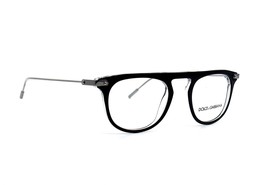 Dolce&amp;Gabbana DG3318 675 Black Clear Authentic Eyeglasses Frame Rx 48-20 - £87.93 GBP