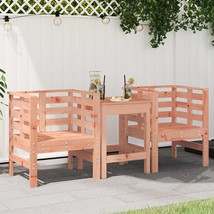 Garden Chairs 2 pcs 61.5x53x71 cm Solid Wood Douglas - £107.80 GBP