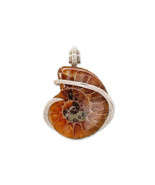 Ammonite Pendant Necklace by Stones Desire - $132.05