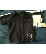 Boy&#39;s Zippered Front Navy Blue Swim Top Newborn *NEW W/TAGS* r1 - $113.85 MXN