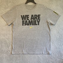 Nike Pittsburgh Pirates &quot;We Are Family&quot; Short Sleeve Shirt Adult XL Gray - £8.54 GBP