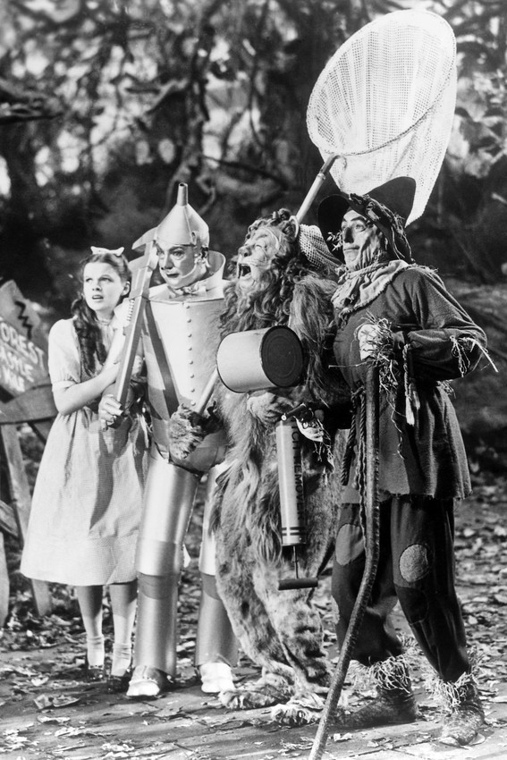 Primary image for Ray Bolger, Judy Garland and Jack Haley in The Wizard of Oz 18x24 Poster