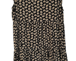 AMERICAN EAGLE Women&#39;s Sunflower Dress Short Sleeve 100% Viscose Sz S Mu... - $16.82