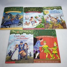 Lot of 5 Magic Tree House books #2 4 20 21 25 by Mary Pope Osborne - £9.39 GBP
