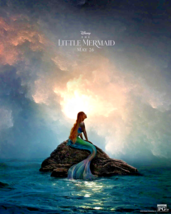 Little Mermaid Poster- 27&quot; W x 40&quot;-NEW-Free Box Shipping with Tracking - £30.43 GBP