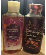 Winterberry Wonder Shower Gels Bath &amp; Body Works Shea &amp; Vitamin E 10 fl ... - $518.10 MXN