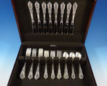 Rose Point by Wallace Sterling Silver Flatware Set For 8 Service 32 Pieces - £1,301.89 GBP
