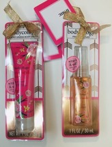 Bodycology Pink Vanilla Wish Body Cream &amp; Fragrance Mist Lot - £10.37 GBP