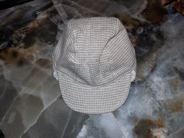 Janie&amp;Jack Gray Houndstooth Sherpa Trapper Hat Size 0 to 3 Months NEW - $18.80